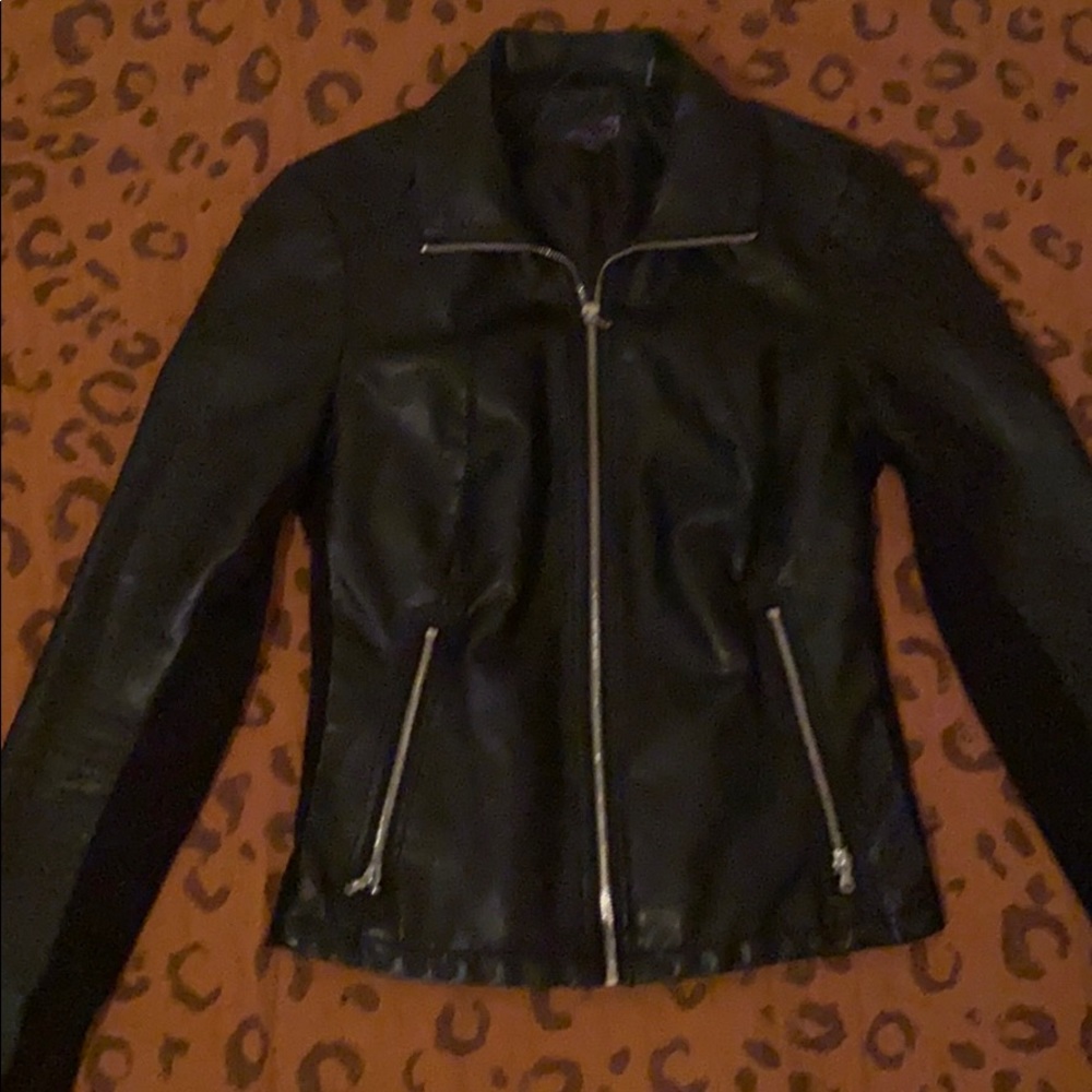 Kenneth Cole Reaction leather like jacket